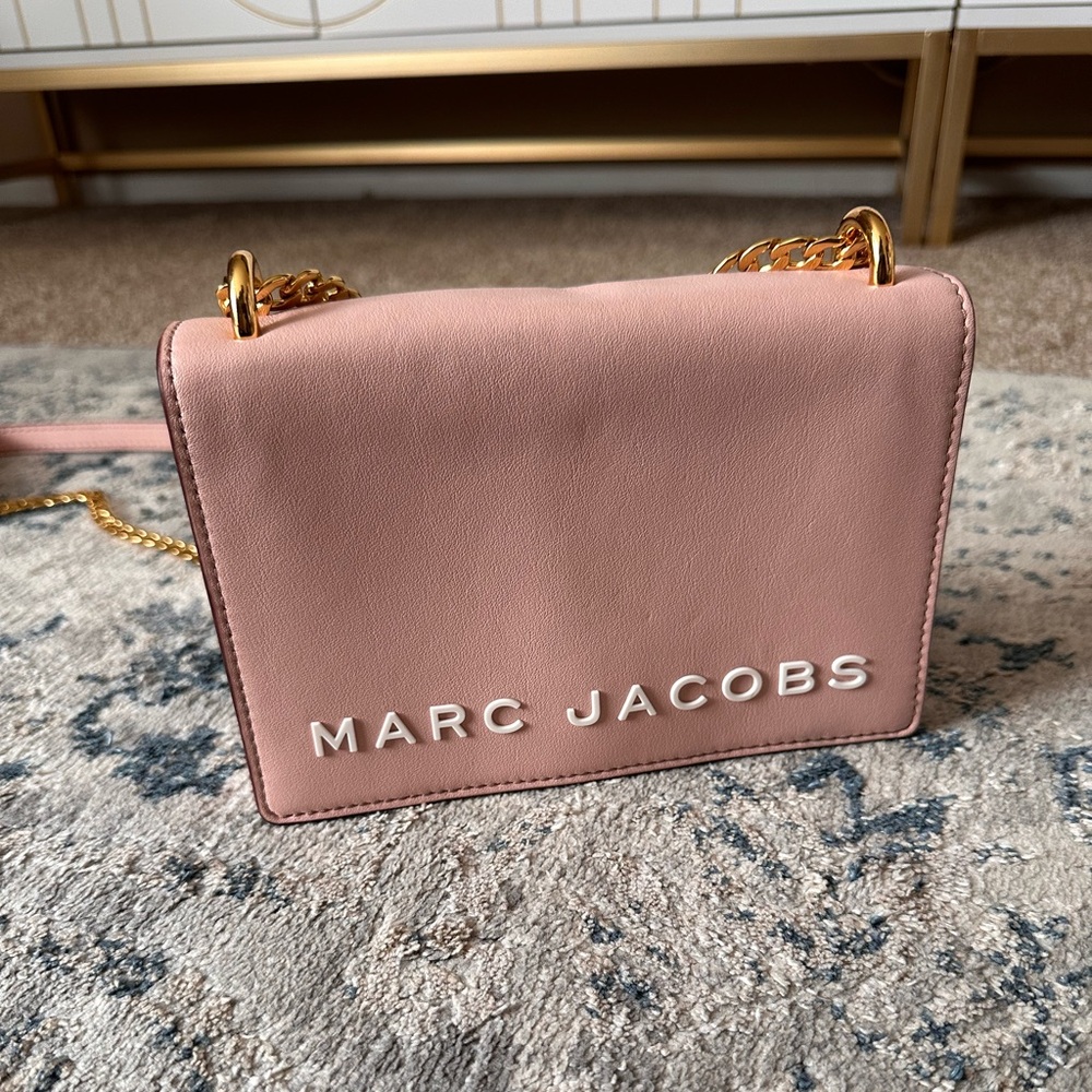 Marc Jacobs Double Take Soft Pink Crossbody Bag - Picture 2 of 5